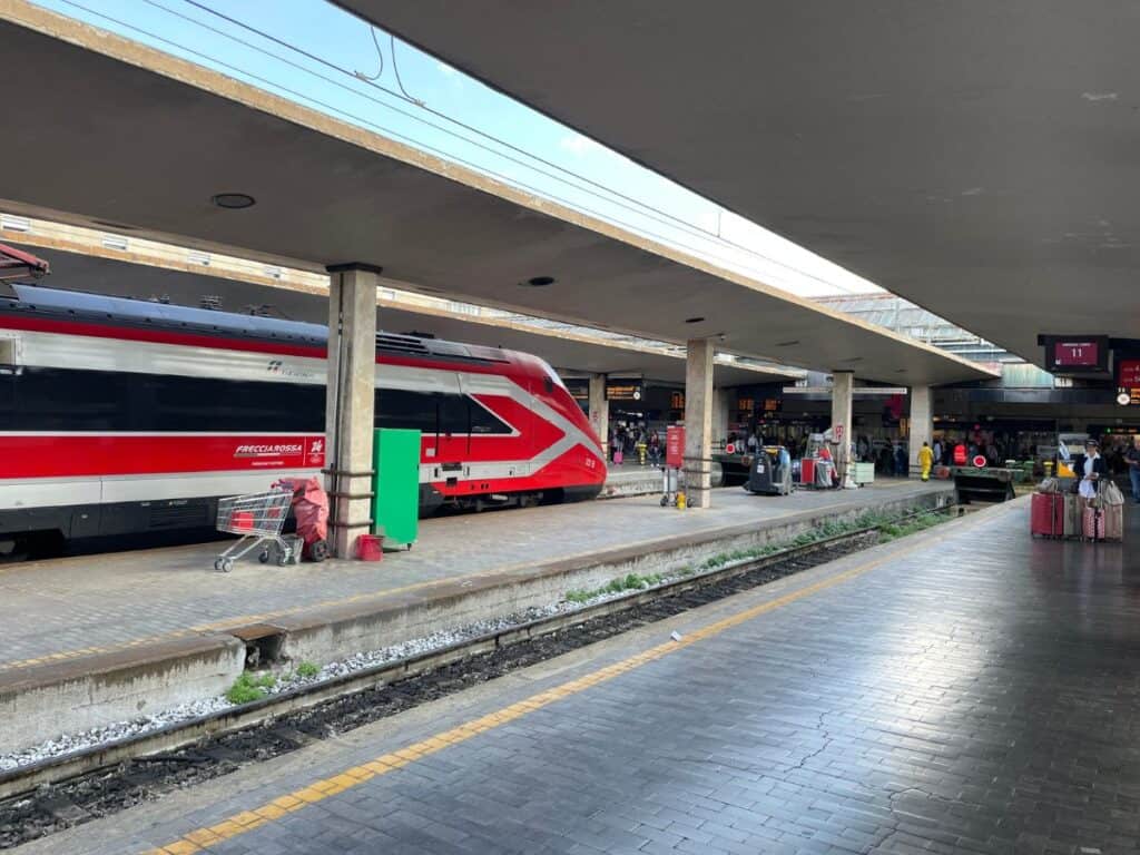 Florence Italy train station